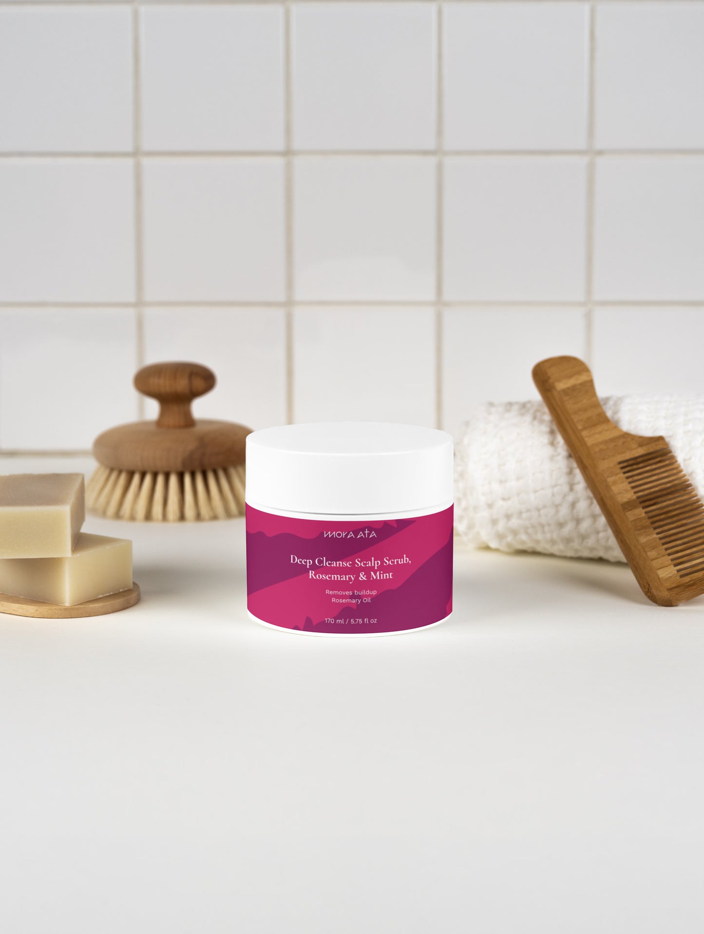 Deep Cleanse Scalp Scrub, Rosemary & Mint