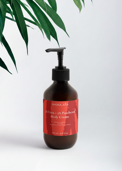 5% Urea + 2% Panthenol Body Cream