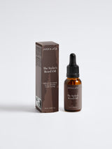 Mora Ata The Styler's Beard Oil bottle and packaging on a white background